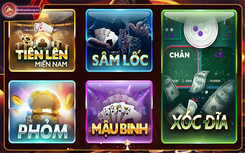 Đôi nét về sảnh game bài Sunwin
